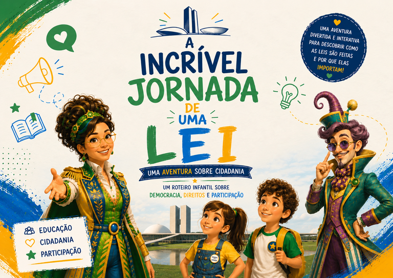 Visite Encena - a incrível jornada de uma lei Visite Encena - a incrível jornada de uma lei